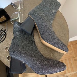 Brand new sparkling sock boots